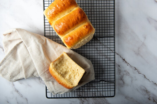 Freshly Baked Japanese Milk Bread 