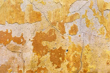 Foto op Plexiglas Verweerde muur Abstract beton, verweerd met scheuren en krassen. Landschapsstijl. Grungy betonnen oppervlak. Geweldige achtergrond of textuur.