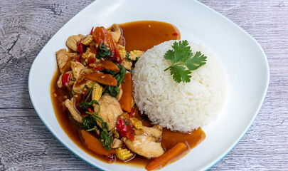 Thai Food Mixed Selections 