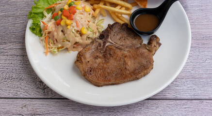 Steaks Various Dishes 