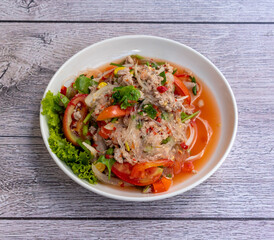 Thai Food Mixed Selections 