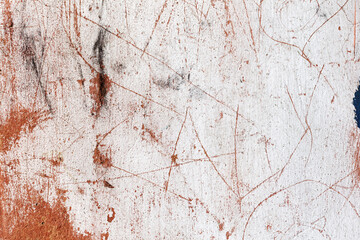 Abstract concrete, weathered with cracks and scratches. Landscape style. Grungy Concrete Surface. Great background or texture.
