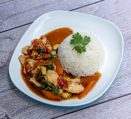 Thai Food Mixed Selections 
