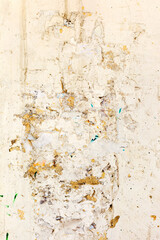 Abstract concrete, weathered with cracks and scratches. Landscape style. Grungy Concrete Surface. Great background or texture.