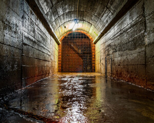 tunnel underground hospital bunker German in Guernsey
