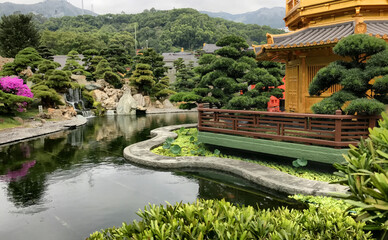 Fototapeta premium japanese garden