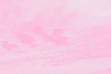 Pastel delicate pale pink blurred background, gentle soft sky