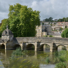 Town Bridge over a River