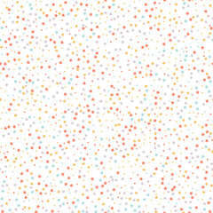 Seamless hand drawn hearts background