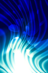 glowing stripes on a dark background