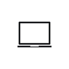 laptop icon vector