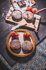 Lava Cake Raclette