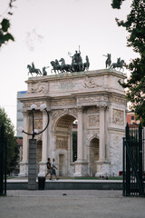 Fototapeta premium Peace Arch in Milan.