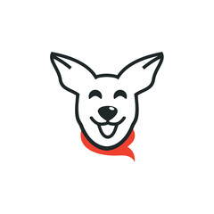 logo design kangaroo icon vector