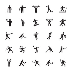 
Sports Silhouette Vector Pack