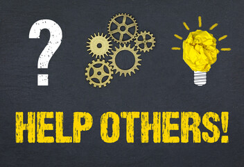 Help others! 