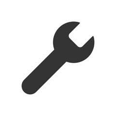 Wrench vector icon