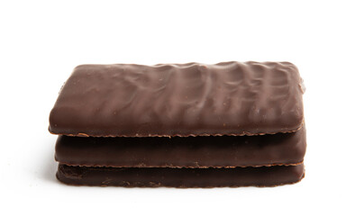 mint chocolate isolated