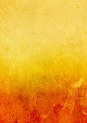 Gold old paper with a figured emarginated