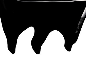 abstract dark chocolate on white background 