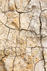 Creative abstract background wall of white clay.