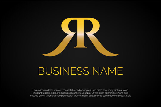 R Monogram Logo Template