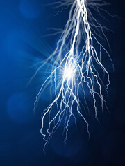 abstract lightning