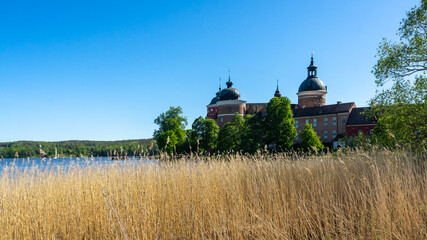 Mariefred is a locality situated in Sweden.  It lies 50 kilometres west of Stockholm. "Gripsholm Castle" is located on the banks of lake Malaren. Near to the castle is the nature reserve and deer park