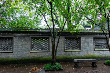 Landscape architecture in South China.