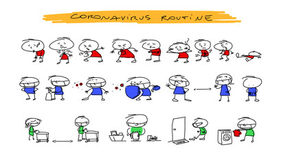 Coronavirus things that we need to do in our routine - be safe