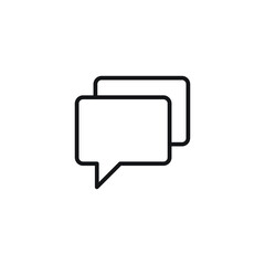 dialog icon vector