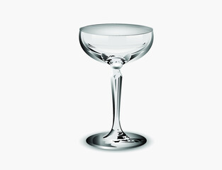 empty wine glass