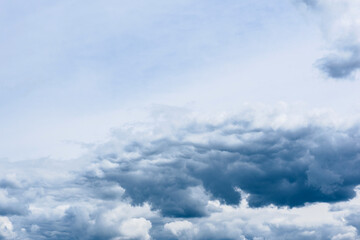 Dramatic storm sky background. It can be used as a background