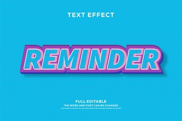 Fototapeta premium Strong bold modern text style and editable font effect