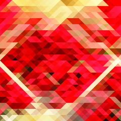 Abstract background formed by geometric shapes 