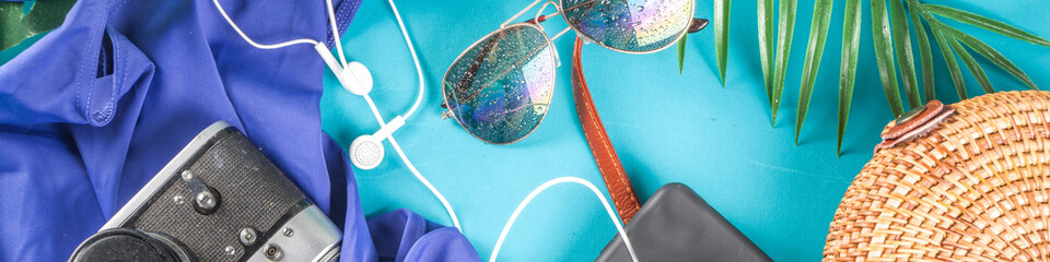 Summer vacation and travel concept