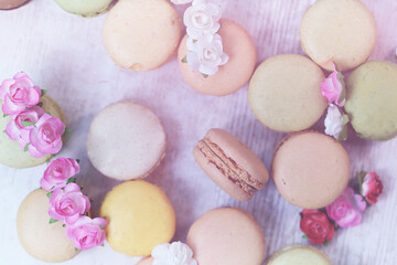 macarons, pâtisserie	