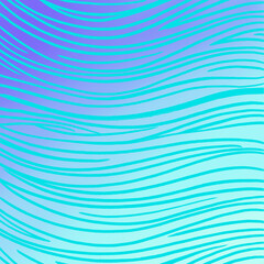 Hand draw abstract waves and lines template for your ideas, background texture template