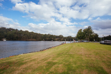 The Township of Nelligen in Australia