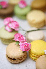 macarons, pâtisserie	