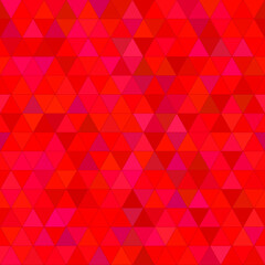 Abstract triangle background in vector. 