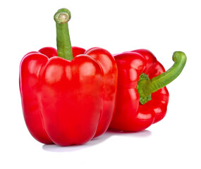 red pepper isolated on white background