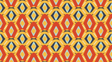 Seamless pattern geometric. Delicate beautiful ornament. Geometric fashion fabric print. 
Seamless vector pattern.