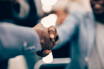 close up. background image of a handshake of young entrepreneurs