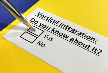 Obraz premium Questionnaire