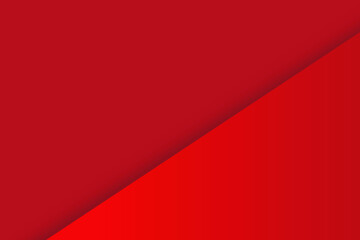 Red abstract background banner - Red angle arrow overlap vector background 
