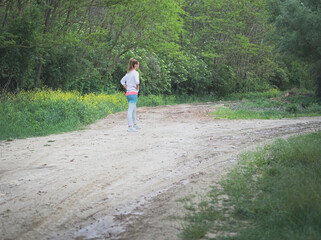 Young Female Forest Runner