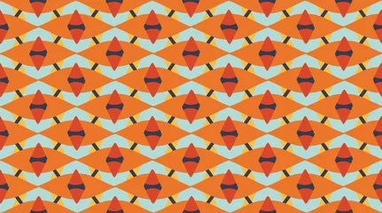 Behang Naadloze geometrische patroon. Delicaat mooi ornament. Geometrische mode stof print. Naadloze vector patroon. © Free Ukraine&Belarus