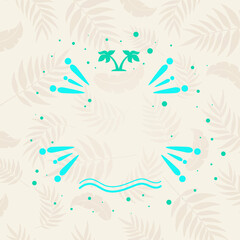 abstract background with hand drawn elements