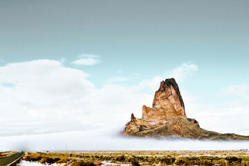 Entering Monument Valley